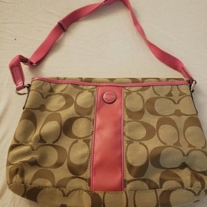 Expandable Coach Satchel